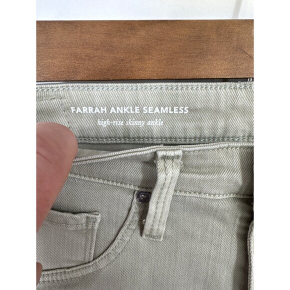 AG Adriano Goldschmied Farrah Ankle Seamless High-Rise Skinny Jeans Size 27R - Picture 4 of 12